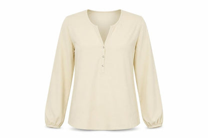 Womens UK Size 12 Esprit Beige Basic Blouse