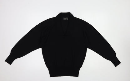 Womens UK Size 16 Escorpion Black Pullover Jumper