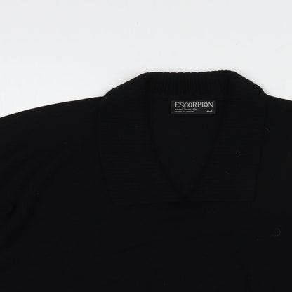 Womens UK Size 16 Escorpion Black Pullover Jumper
