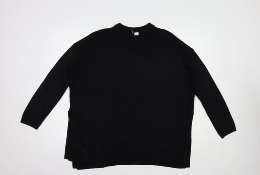 Womens UK Size S H&M Black Pullover Jumper