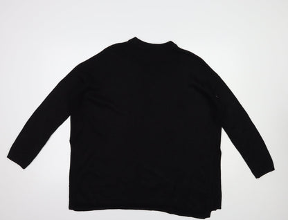 Womens UK Size S H&M Black Pullover Jumper