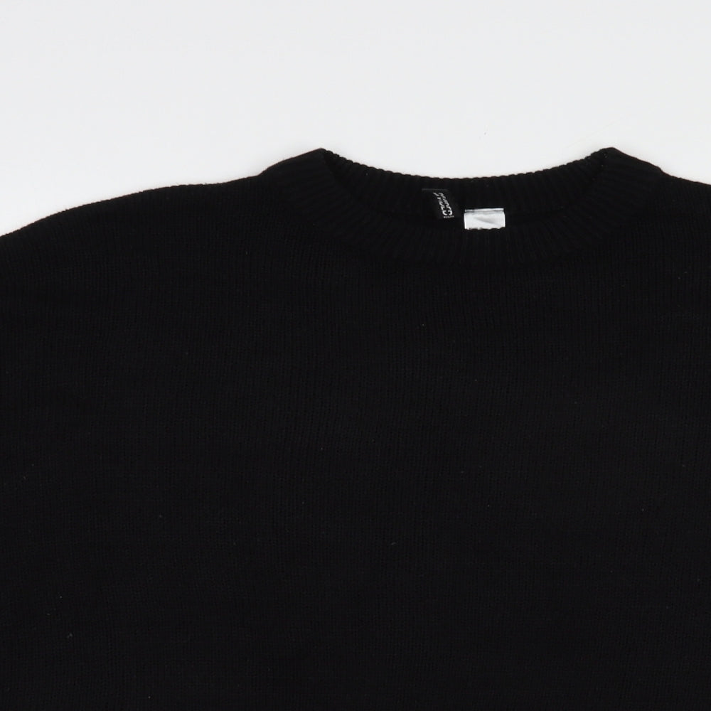 Womens UK Size S H&M Black Pullover Jumper