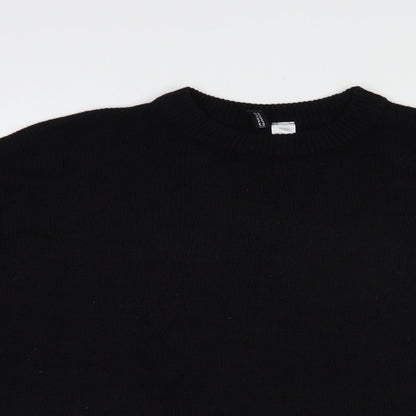 Womens UK Size S H&M Black Pullover Jumper
