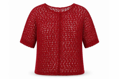 Womens UK Size 16 NEXT Red Basic Blouse
