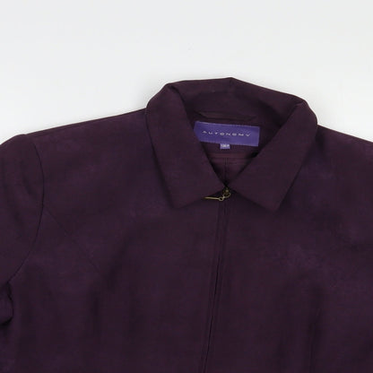 Autonomy Womens Purple   Jacket  Size 16  Zip