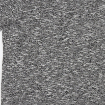 George Womens Grey V-Neck  Viscose Cardigan Jumper Size 16