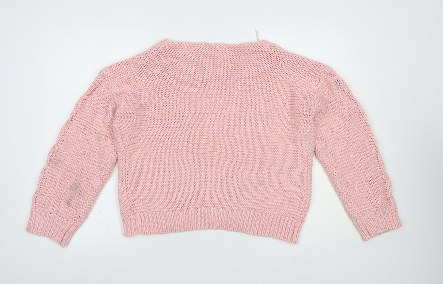 Womens UK Size M Sheilay Pink Cardigan Jumper