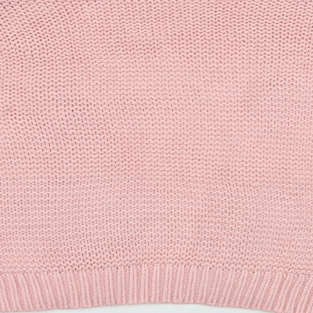 Womens UK Size M Sheilay Pink Cardigan Jumper