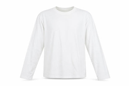 HeyBig Mens White  Cotton  Polo Size XL Round Neck