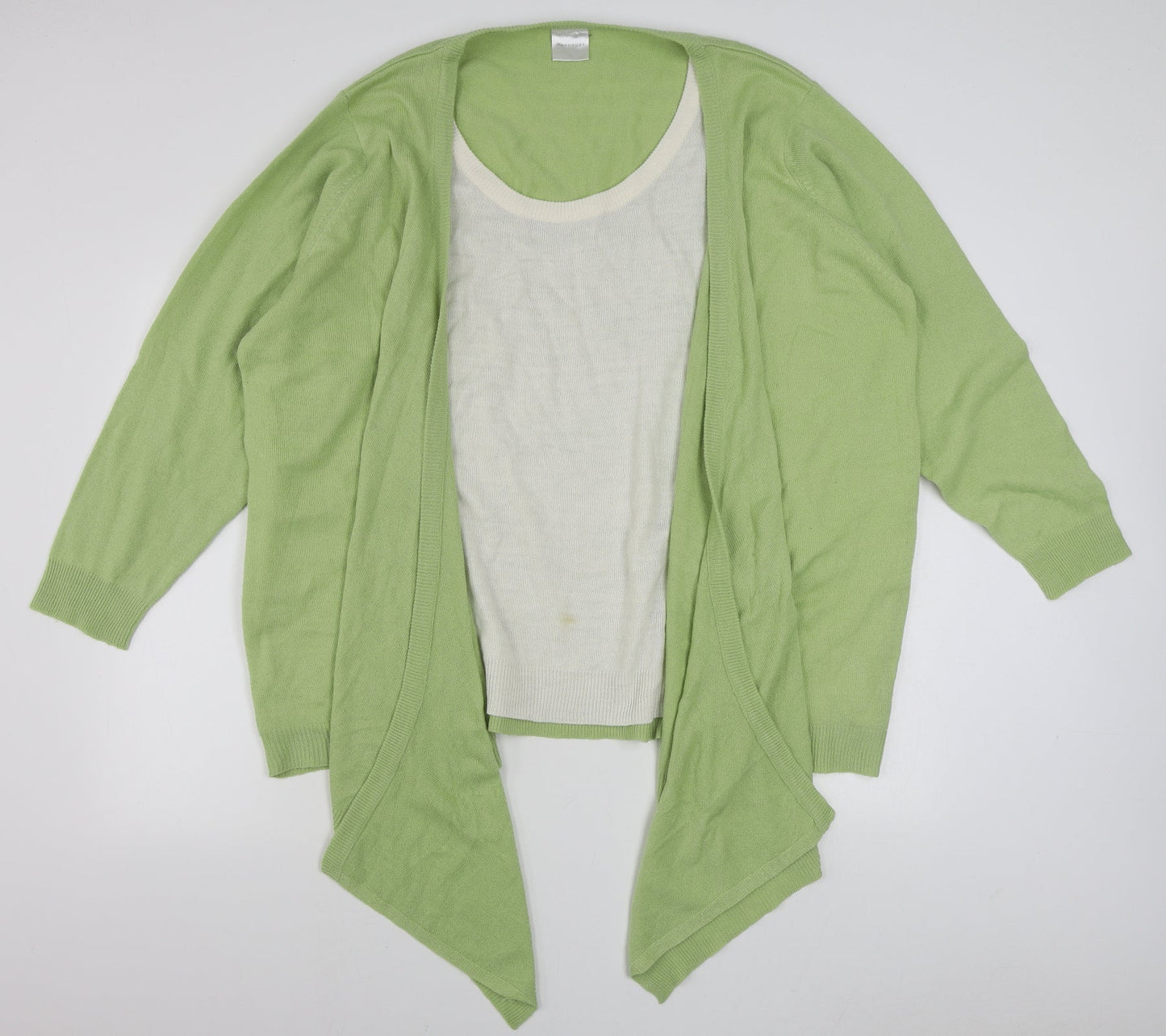 Womens UK Size 28 Wardrobe Green Pullover Jumper