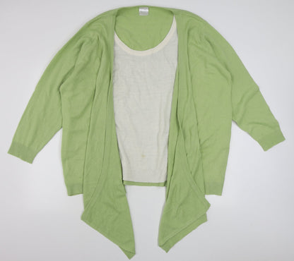 Womens UK Size 28 Wardrobe Green Pullover Jumper