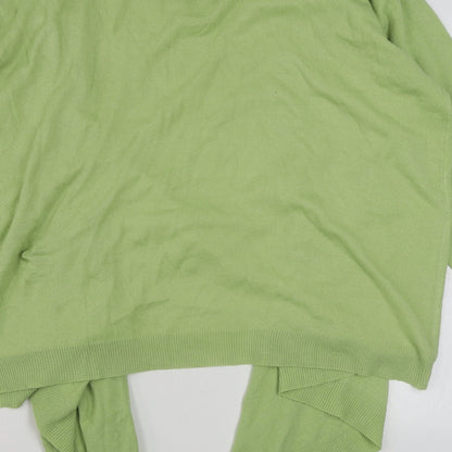 Womens UK Size 28 Wardrobe Green Pullover Jumper