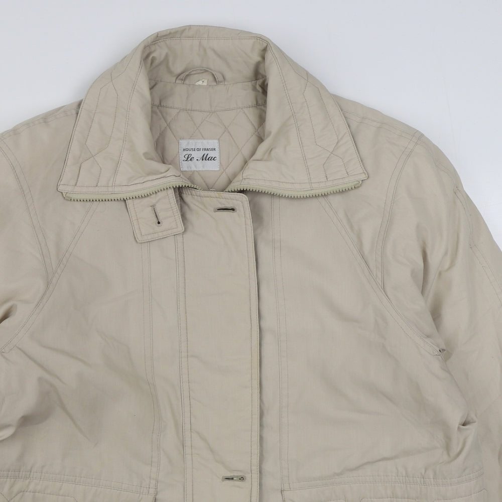 Womens UK Size 14 House of Fraser Beige Jacket