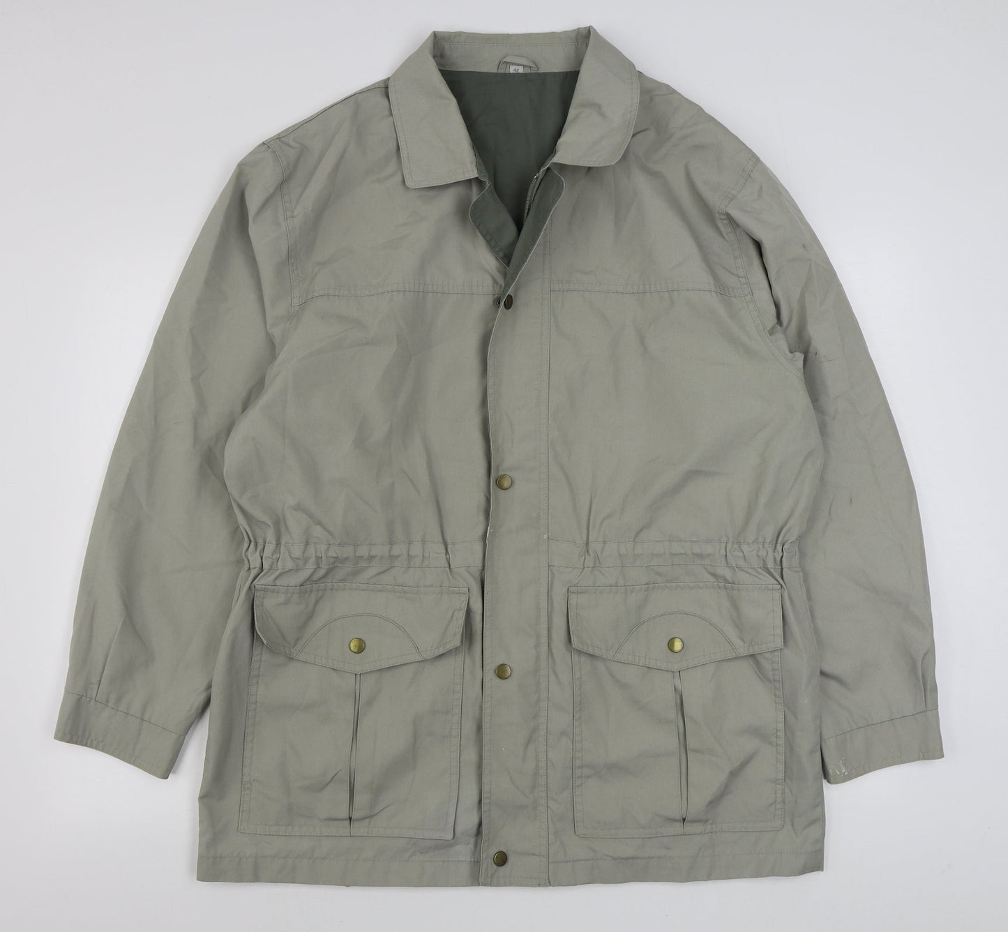 Mens UK Size M Greenwoods Grey Jacket