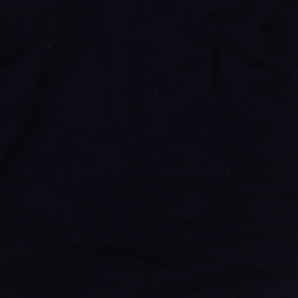 Tumi  Womens Blue Scoop Neck  Acrylic Cardigan Jumper Size 14