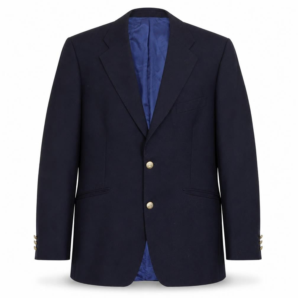 Mens UK Size 42 Marks and Spencer Regular Blue Suit Jacket