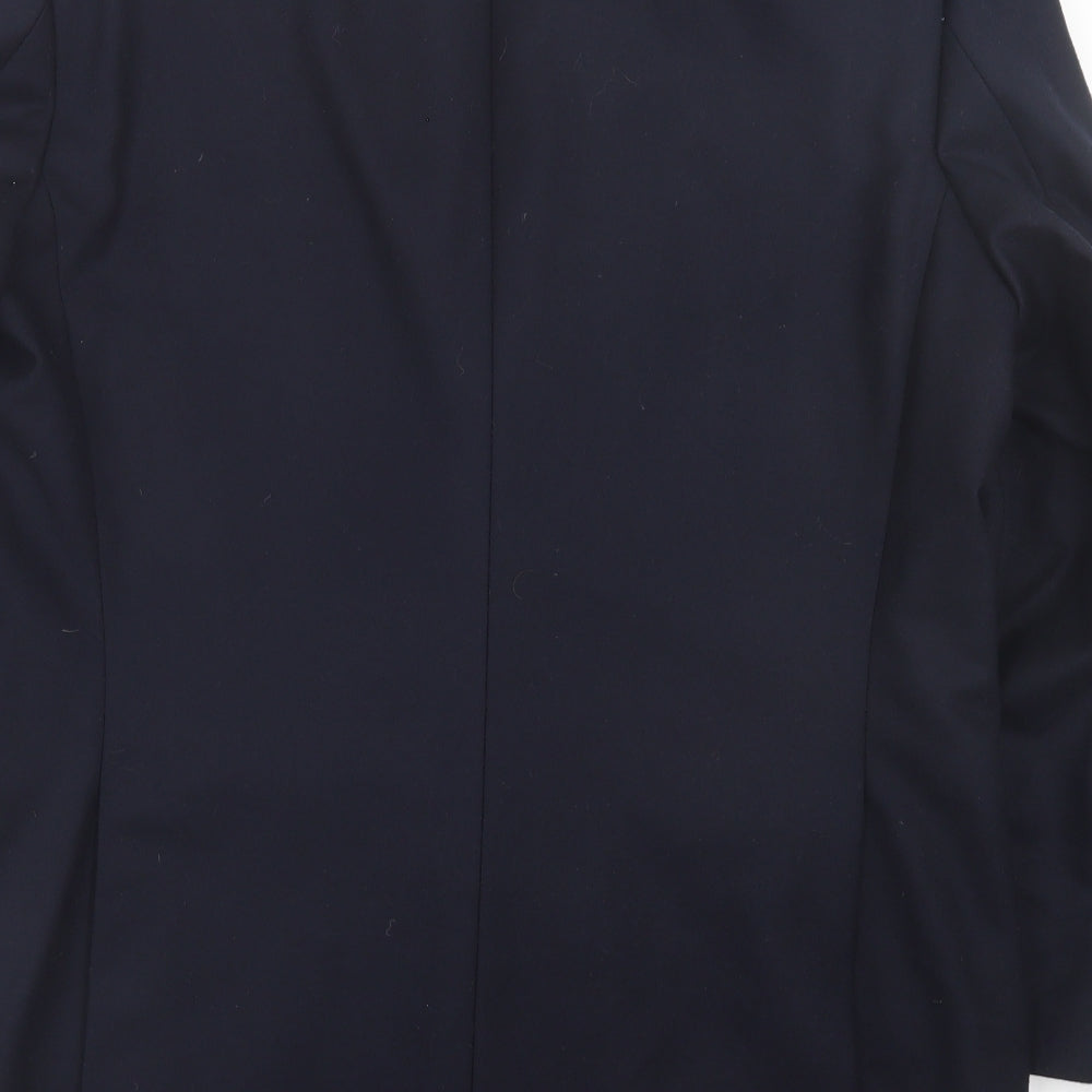 Mens UK Size 42 Marks and Spencer Regular Blue Suit Jacket