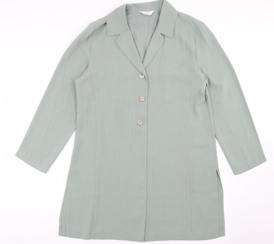 St.Bernard Womens Green   Jacket Blazer Size 14  Button
