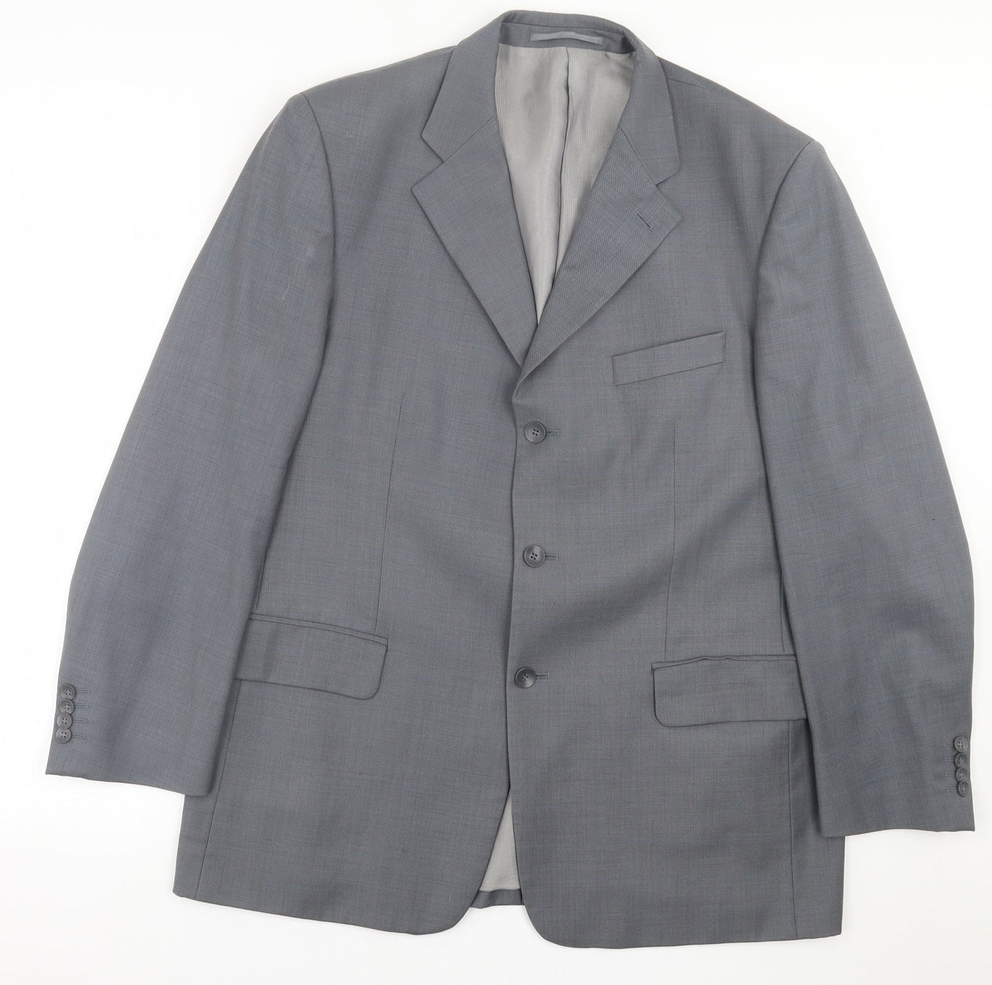 Mens UK Size 44 Douglas Regular Grey Suit Jacket
