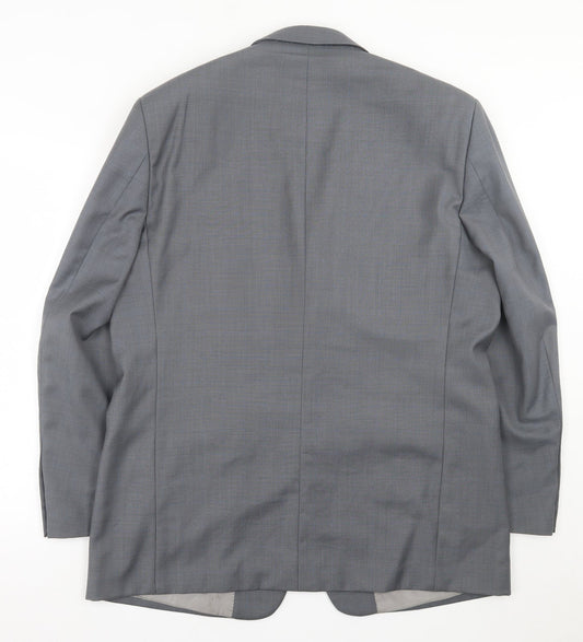 Mens UK Size 44 Douglas Regular Grey Suit Jacket