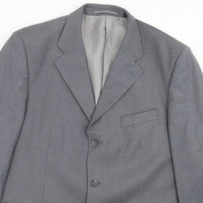 Mens UK Size 44 Douglas Regular Grey Suit Jacket
