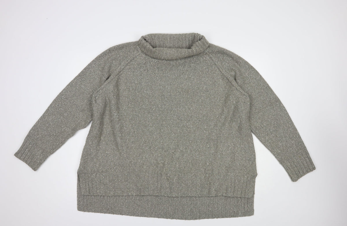 Womens UK Size XL H&M Grey Pullover Jumper