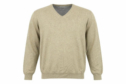 Mens UK Size L Marks and Spencer Beige Pullover Jumper