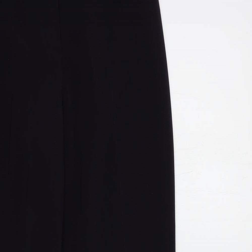 Per Una Womens Blue  Polyester Dress Pants Trousers Size 10 L28 in Regular Hook & Loop