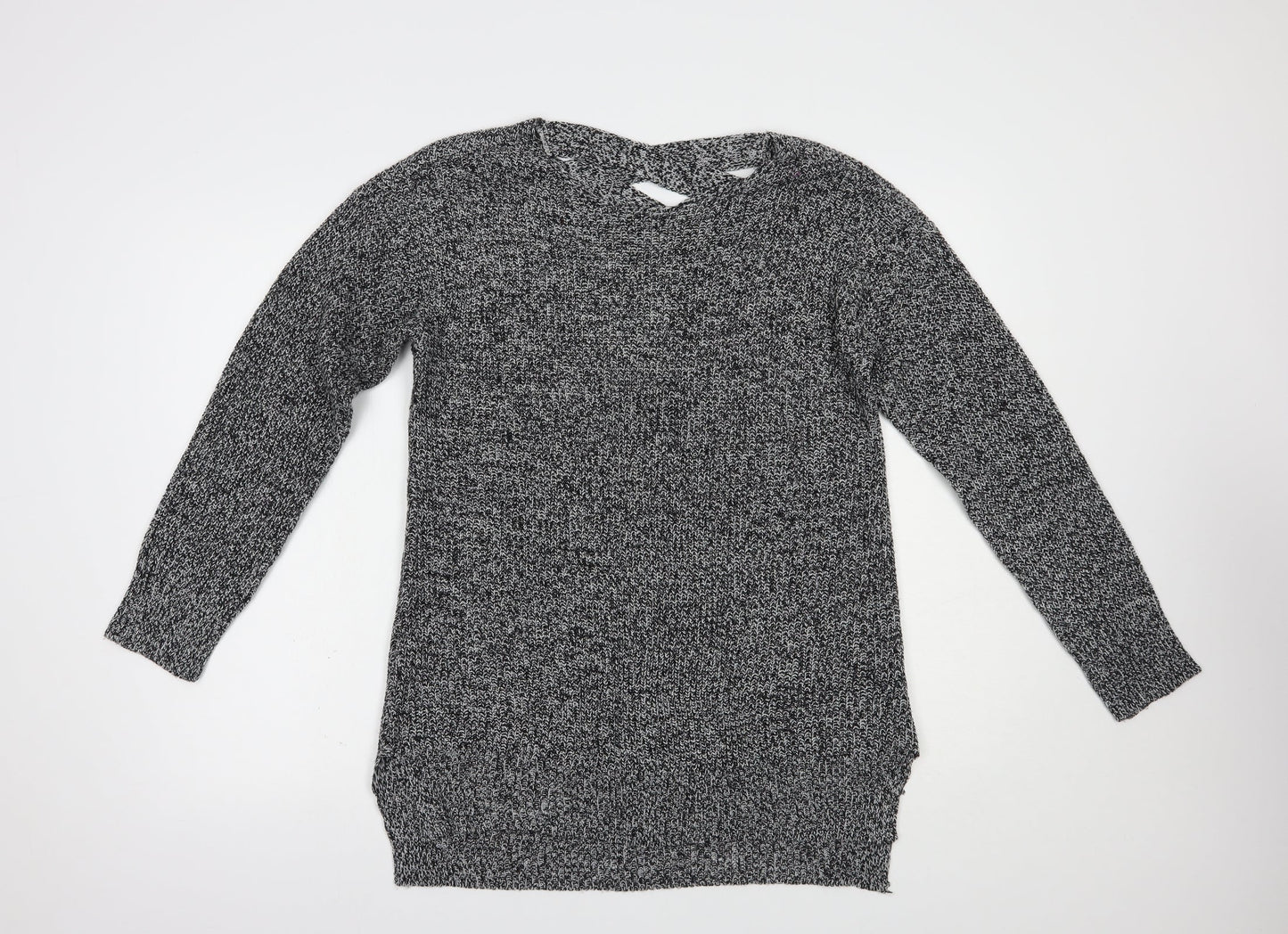 Womens UK Size 14 Pep & Co Grey Pullover Jumper