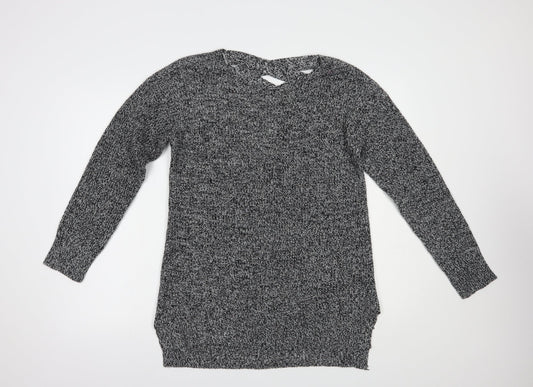 Womens UK Size 14 Pep & Co Grey Pullover Jumper