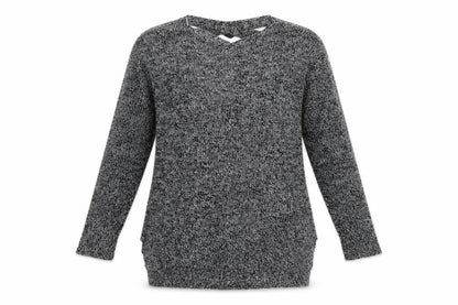 Womens UK Size 14 Pep & Co Grey Pullover Jumper