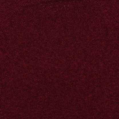 Absolutely Famous Womens Purple V-Neck  Polyester Pullover Jumper Size XL