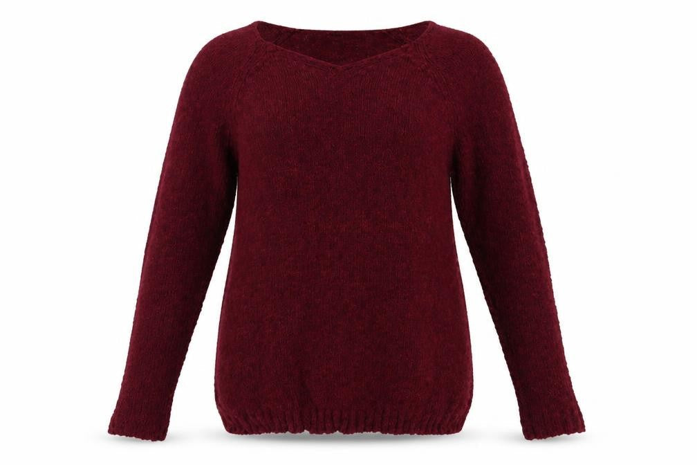 Womens UK Size XL Absolutely Famous Purple Pullover Jumper