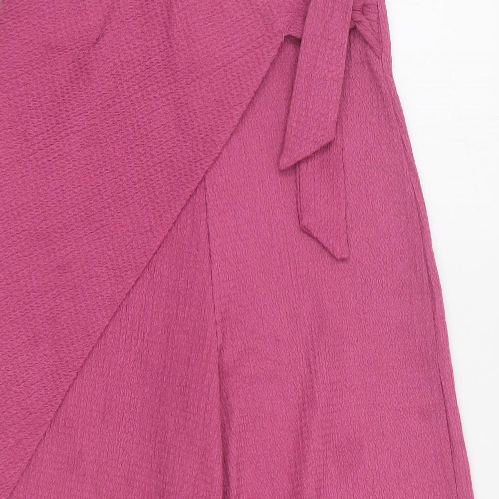 TU Girls Pink  Polyester Carrot Trousers Size 8 Years  Regular Pullover