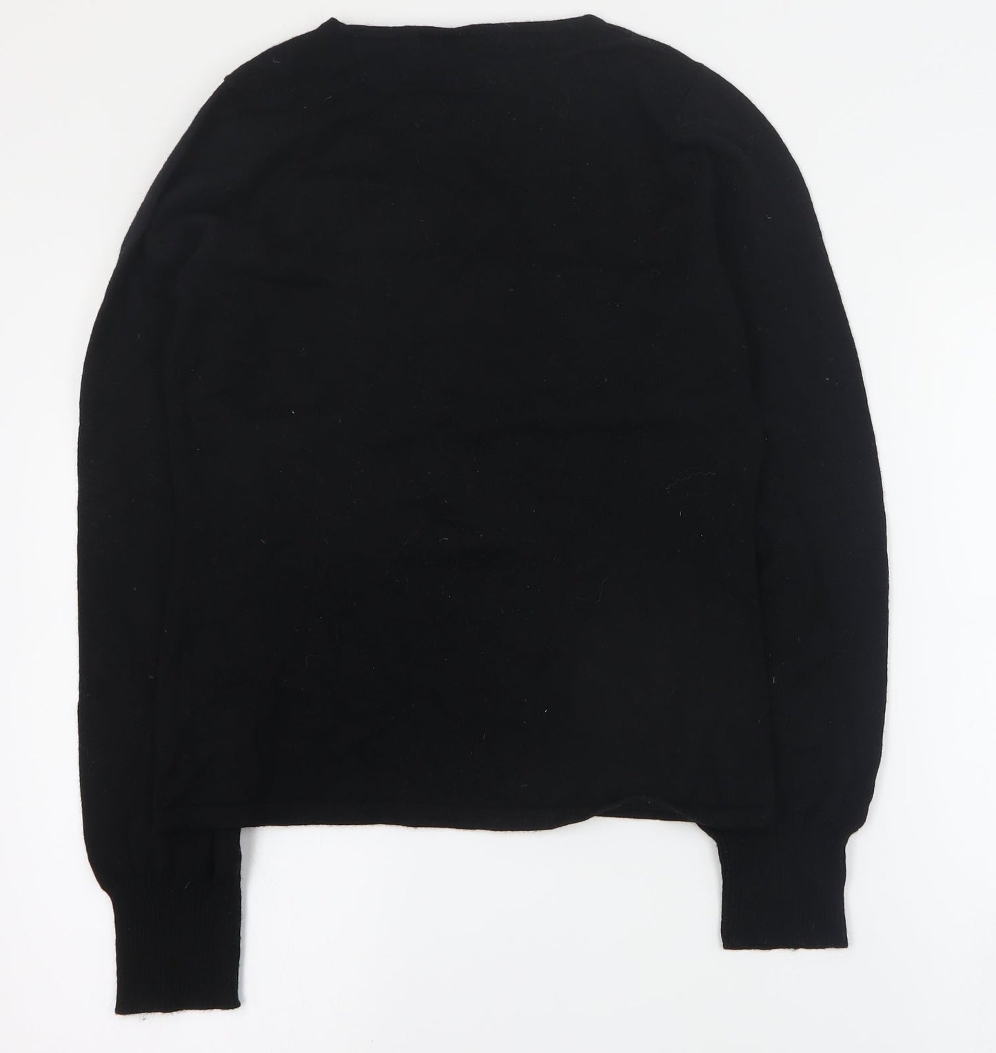 Womens UK Size M Marks and Spencer Black Pullover Jumper