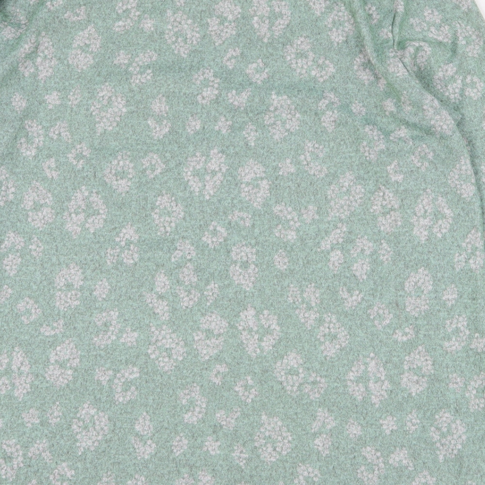 Womens UK Size 16 Love Leisure Green Pullover Jumper