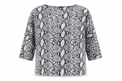 Womens UK Size 14 New Look Grey Basic T-Shirt