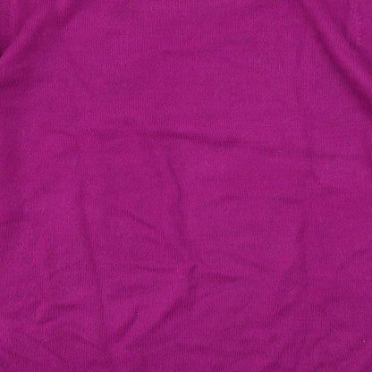 Womens UK Size M Paramour Purple Pullover Jumper