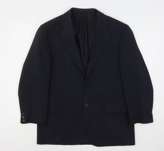 Mens UK Size  Marks and Spencer Regular Blue Suit Jacket