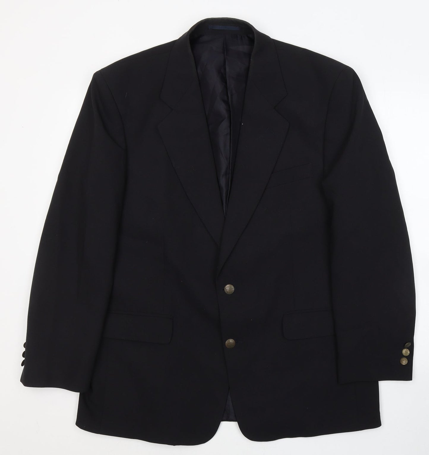 Mens UK Size L Greenwoods Classic Regular Black Suit Jacket