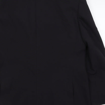 Mens UK Size L Greenwoods Classic Regular Black Suit Jacket