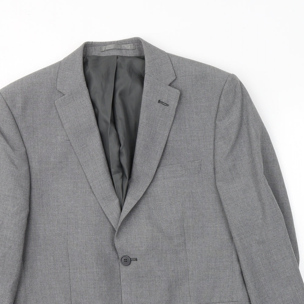 Mens UK Size M SCOTT&TAYLOR Regular Grey Suit Jacket