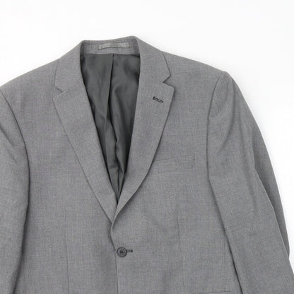 Mens UK Size M SCOTT&TAYLOR Regular Grey Suit Jacket