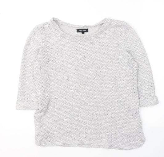 Womens UK Size 14 New Look Grey Pullover Jumper