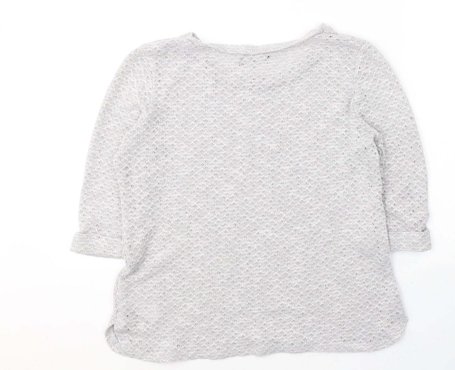 Womens UK Size 14 New Look Grey Pullover Jumper