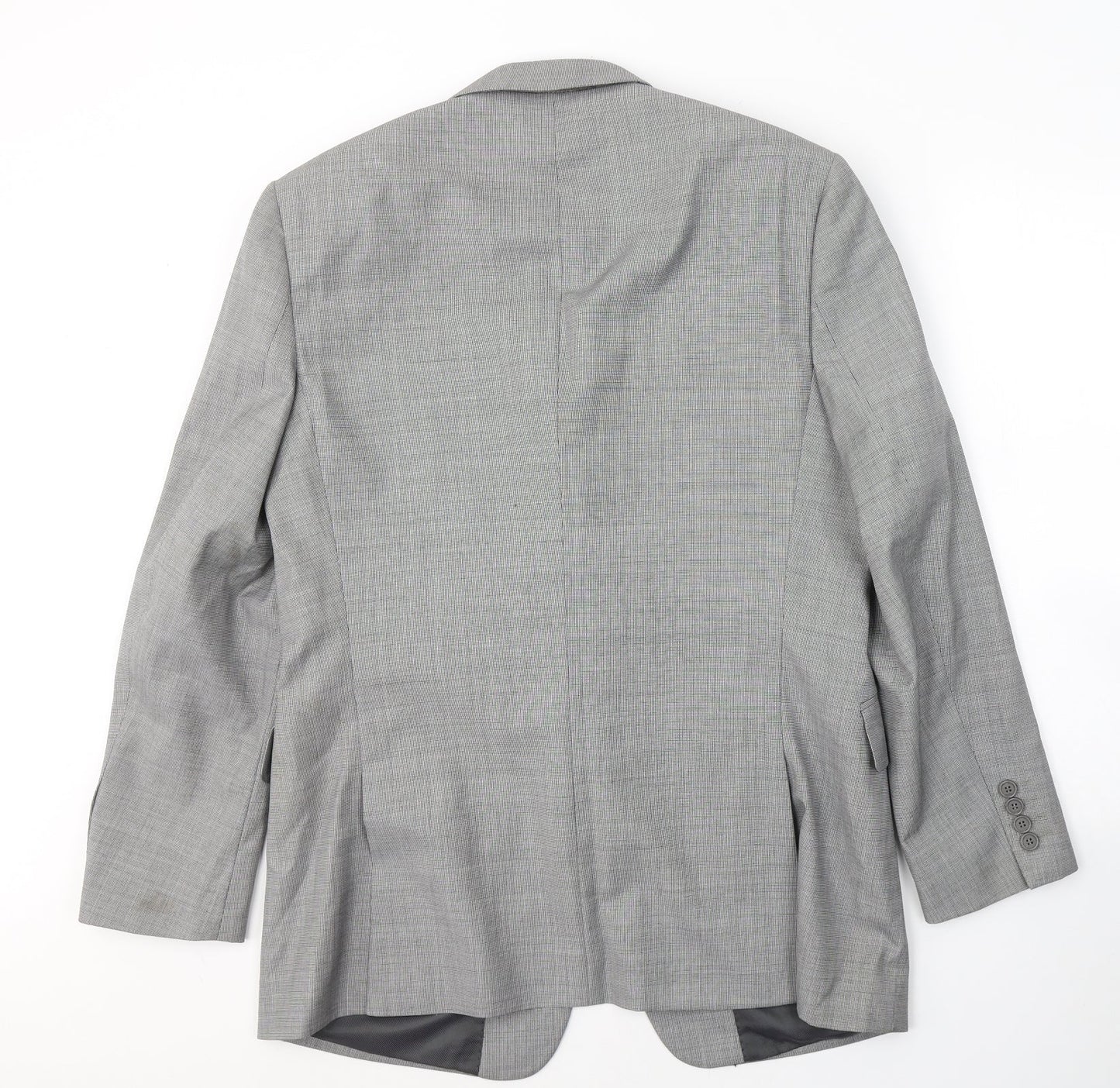Mens UK Size 42 JACK REID Regular Grey Suit Jacket