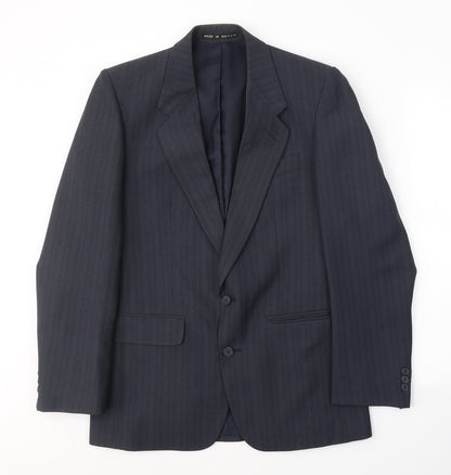 Mens UK Size 36 Greenwoods Regular Blue Suit Jacket