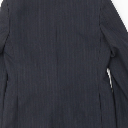 Mens UK Size 36 Greenwoods Regular Blue Suit Jacket