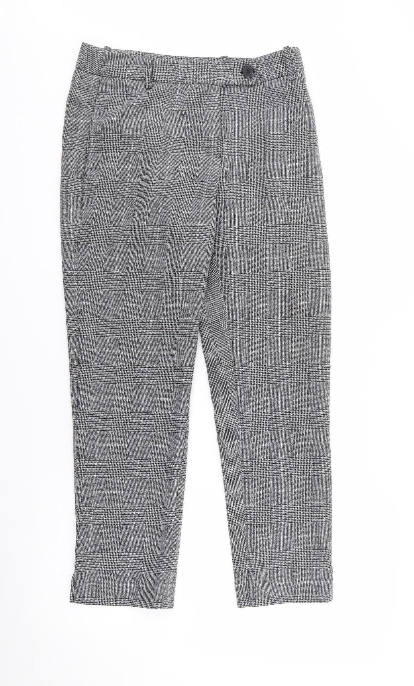 Womens UK Size 8 NEXT Regular Fit  Grey Trousers