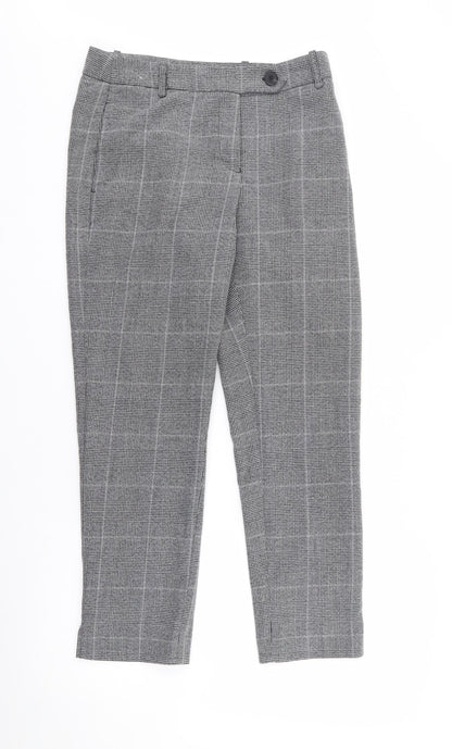 Womens UK Size 8 NEXT Regular Fit  Grey Trousers